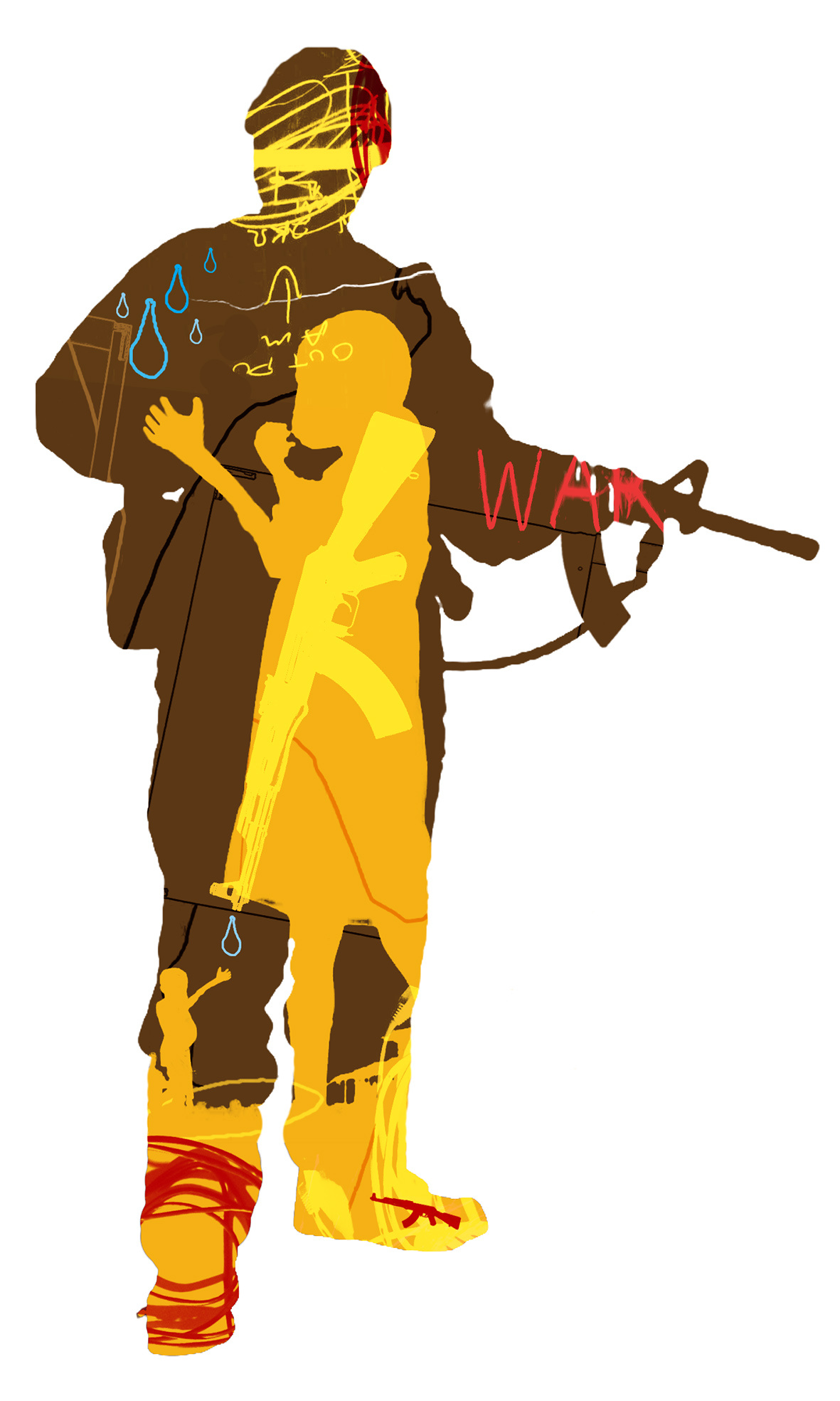 Darfur africa darfur famin financial times illustration war