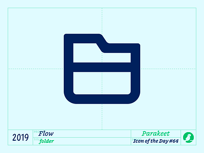 Icon of the Day #64 design documents files folder icon icons organization ui vector