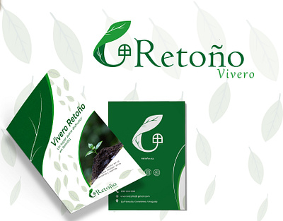 Vivero Retoño - Identidad visual branding graphic design logo