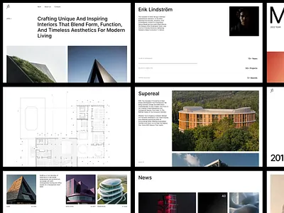 🏛️ Website for Architectural bureau 🏛️ architecture clean designer house minimal modern ui ux web webflow website