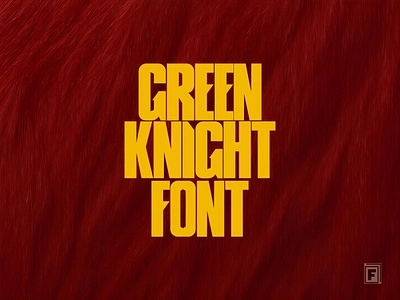 Green Knight Font | Inspired By Movie Poster best font best movie font design font font design fonts fonts bird green font green knight font green knight movie green knight movie font green night font hot font illustration movie font night font pakhi font popular font rashed font ui