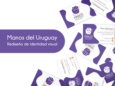 Rebranding - Manos del Uruguay graphic design logo design rebranding