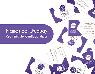 Rebranding - Manos del Uruguay graphic design logo design rebranding