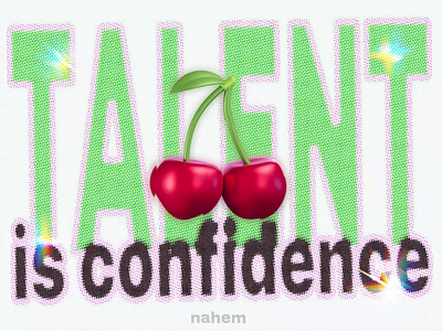 cherry on top ! ⋆౨ৎ˚⟡˖ ࣪ animation cherry design gif graphic design illustration quote retro visual