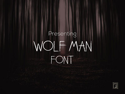 Wolf Man font | Inspired by Wolf Man Movie Poster add font best font design font font design font development fonts bird hot font illustration man font movie font popular font poster font title font ui web deign font wolf font wolf man wolf man font wolf man movie font