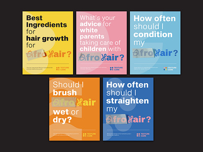 Hair Care Promotional Poster Design design graphic design poster