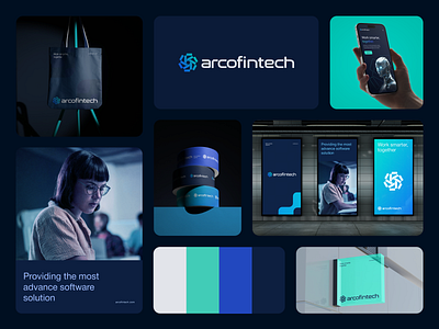 Arcofintech Brand Identity aibrain artificial intelligence brand identity branding branding studio company data analysis fintech graphics design graphics designer identity logo design logo inspire logo type minimal logo modern logo software development startup tech logo technology logo