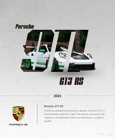 For the Love of Porsche advertising autobahn car advert car advertising carposter cars porsche porsche 911 porsche gt porsche gt3 rs poster poster design