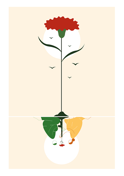 Revolution 25th april carnation revolution vector illustration