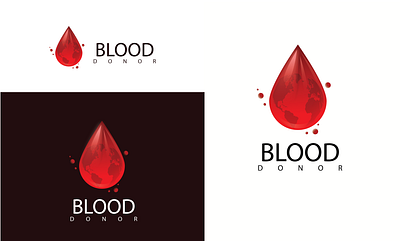 Blood Donor logo logo logo design logo maker