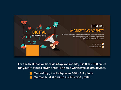 Digital Marketing Agency- Facebook Cover Design advertising agency facebook cover design branding creative design digital marketing agency facebook cover design facebook post graphic design instagram post marketing print product design template visual identity