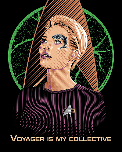 Seven of Nine posterartwork