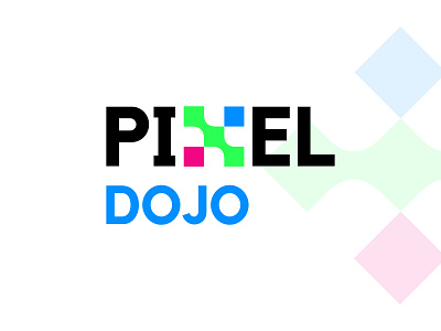 PIXEL DOJO LOGO DESIGN brand and logo brandidentity brandnasu business logo design custom logo design existing logo redesgin graphic design identity logo minimalist logo pixel tech