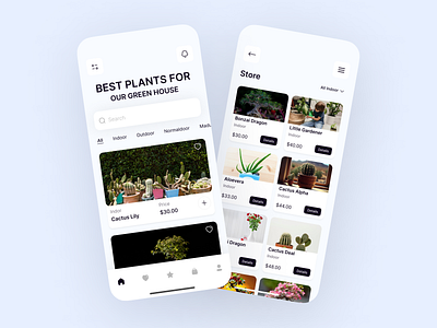 Plants for our house, Mobil app design appdesign housplants mobailapp planetapp ui uidesign uiuxdesign ux uxdesign