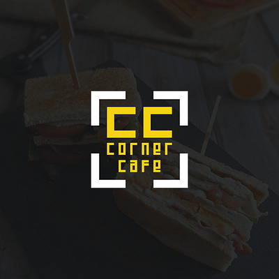 Corner Cafe branding graphic design logo