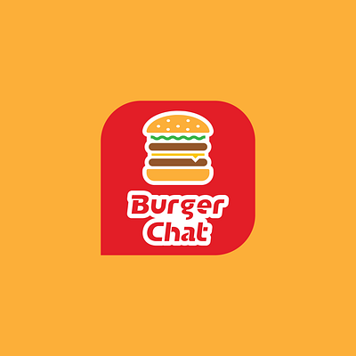 Burger Chat branding graphic design logo