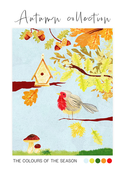 AUTUMN COLLECTION graphic design