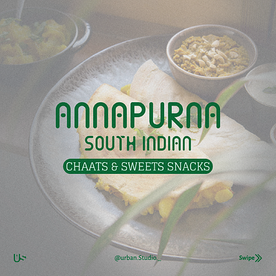 Annapurna - South Indian branding graphic design logo