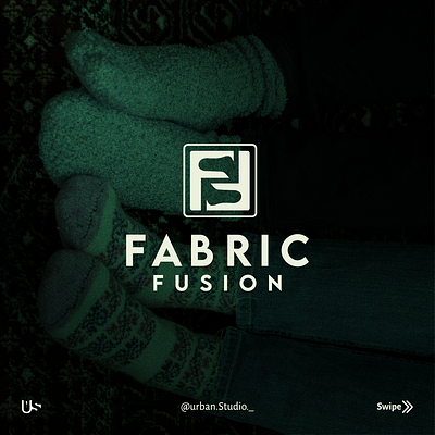 Fabric Fusion - Socks Company branding graphic design logo