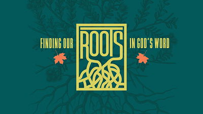 Roots: Sermon Series church design faith graphic design hope illustration jesus sermon