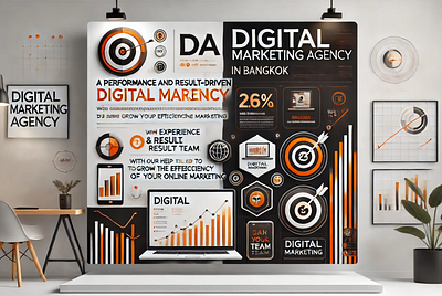 Bold, Impactful Digital Marketing Banner Design for Grow Fox flyer design graphic design poster design social media design