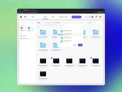 File explorer, Dashboard cloud dashboard explorer file storage ui