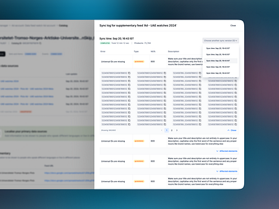 Left panel Design, complex layout complex ui drawer left panel overlay ui