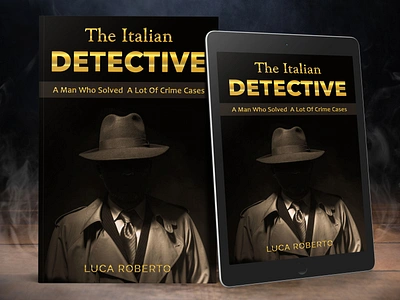 The Italian Detective 3d book mockup amazon kdp book book cover book cover art book cover design book cover designer book cover mockup book design ebook ebook cover epic epic book epic book covers epic bookcovers epic covers mystery book cover paperback professional book cover the italian detective