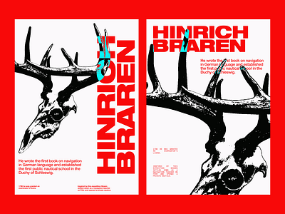 Hinrich Braren Layout Exploration bold graphic design layout typography ui