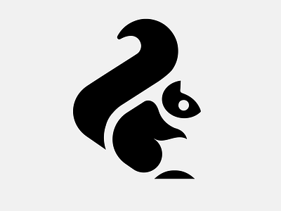 LOGO - SQUIRREL animal animals branding design forest graphic design icon identity illustration logo marks squirrel symbol symbole ui