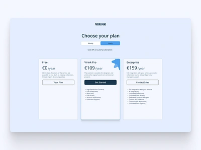 Daily UI 030 — Pricing clean concept daily ui daily ui challenge dailyui landingpage minimalism plan price pricing product design sale sales subscription ui ui design ux ux design virink web