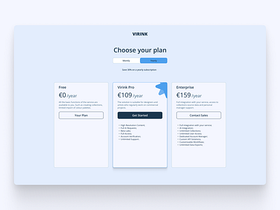 Daily UI 030 — Pricing clean concept daily ui daily ui challenge dailyui landingpage minimalism plan price pricing product design sale sales subscription ui ui design ux ux design virink web