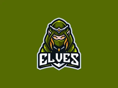 Elves branding graphic design logo mascot logo