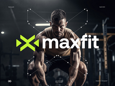 Maxfit Branding 3d animation brand brand identity brand identity design branding design graphic graphic design logo logo design motion graphics ui