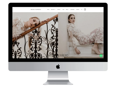 E-commerce Web Design for Maria Terrero elementor