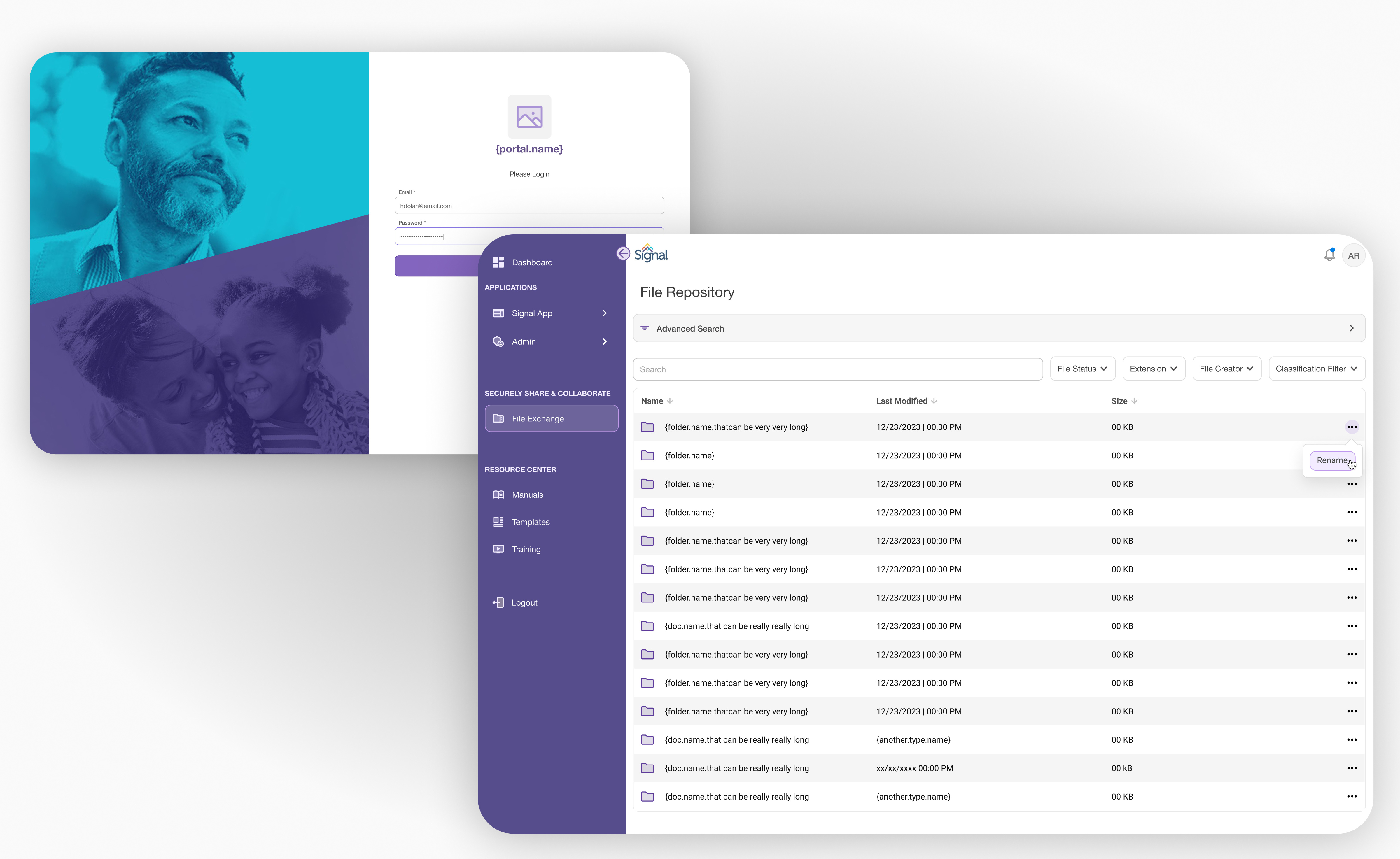 Medical Portal - Web App app application design figma medical ui ux web