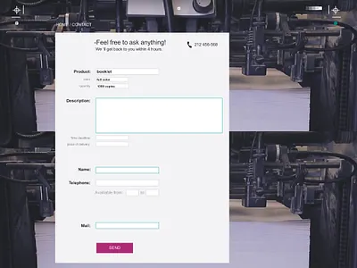 "dp", print shop, website, 2019 ui ux website wed design