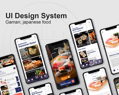 UI DESIGN SYSTEM | GAMAN app branding graphic design ui ux