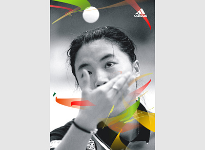 "Adidas", ad illustrations, 2005 advertising illustration