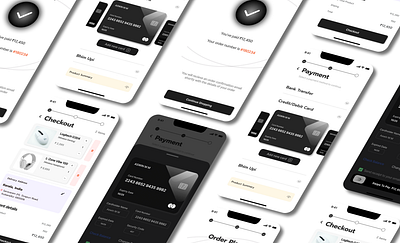 Checkout Page - Mobile UI 3d animation beauitful branding cart page check out clean credit card design e commerce figma graphic design illustration logo mobile modern motion graphics order page ui ux