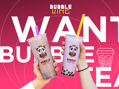 Brand Guideline - Bubble King brand brand book brand guide brand identity brand style guideline branding bubble tea guide guideline style guideline tea