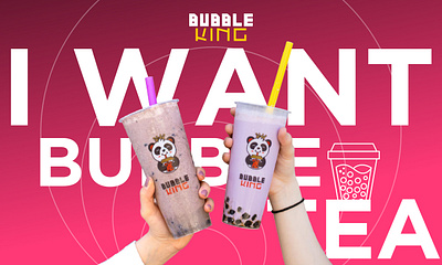 Brand Guideline - Bubble King brand brand book brand guide brand identity brand style guideline branding bubble tea guide guideline style guideline tea