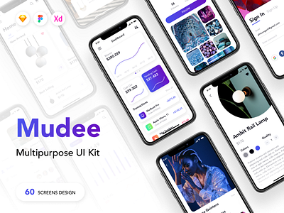 Mudee | Multipurpose UI Kit e commerece kits