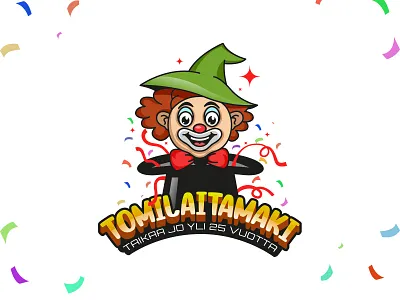 Mascot Logo character design jocker kidz logo magic logo mascot mascot logo