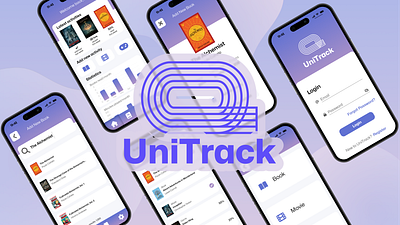 UniTrack – Your Ultimate Media Progress Tracker branding logo ui ux