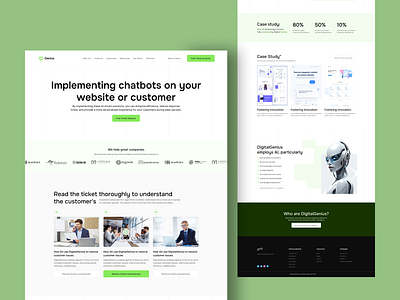 AI Automation Customer Service Website nft dashboard