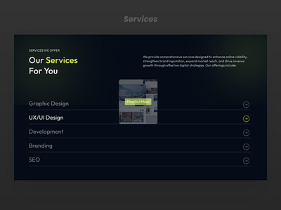 Services design ui visual design web desing