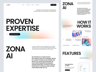 zona AI Variant 3 - Cloud System Provider agency ai clean company dashboard design digital elementor framer marketing platform product saas software startup ui webflow website wordpress