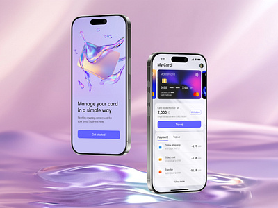 Fintech mobile app UI finance onboarding ui ux