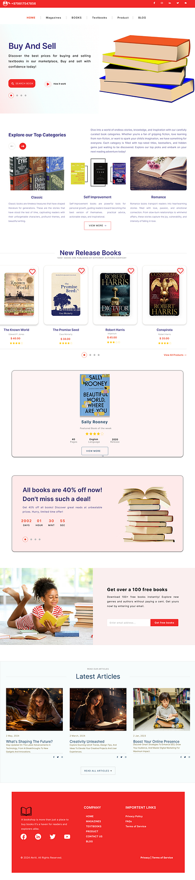 Book Shop Ui/UX book book shop uiux design dribbble ecommerce figma ui ux